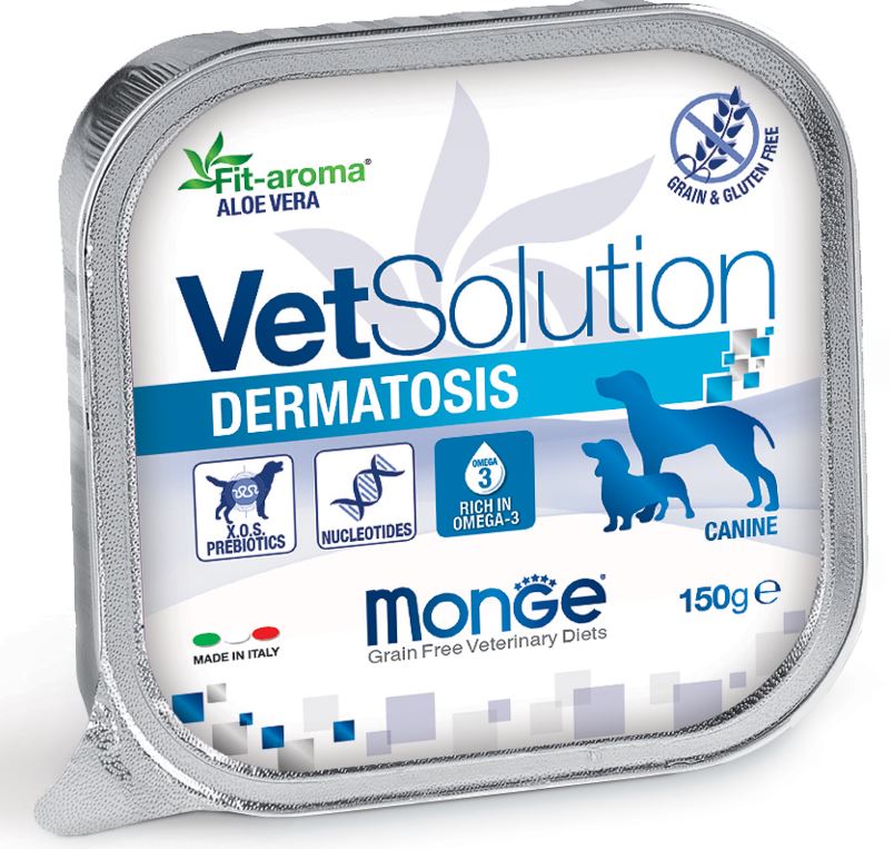 Monge VetSolution Dog Dermatosis влажная диета для собак Дерматозис 150 г